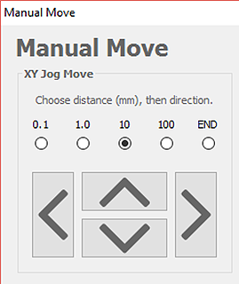 XY jog move